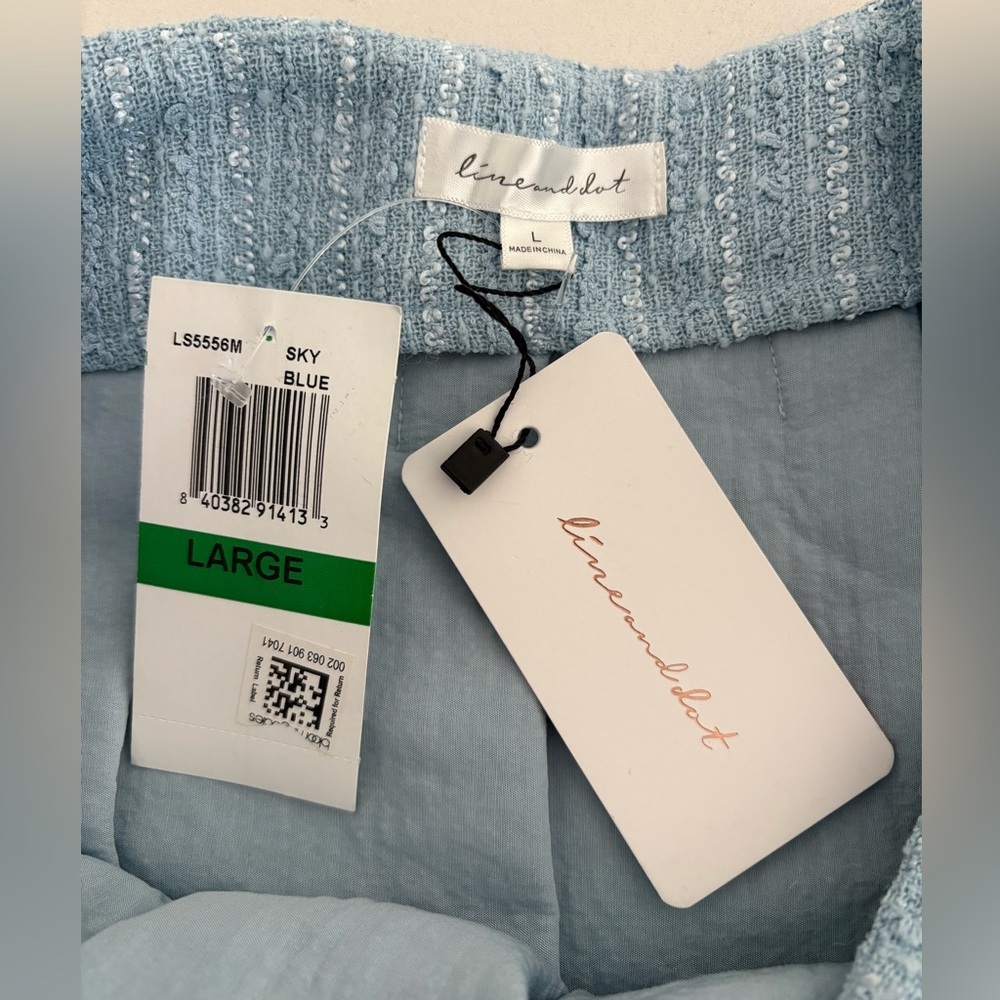 Line and Dot Emmeline Mini Skirt NWT Large - Picture 6 of 9